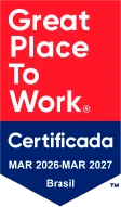 Great Place To Work — Certificada Mar 2026–Mar 2027 Brasil